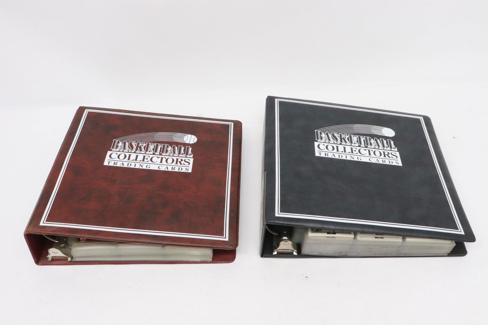 2 binders of basketball trading cards (1 of 16)