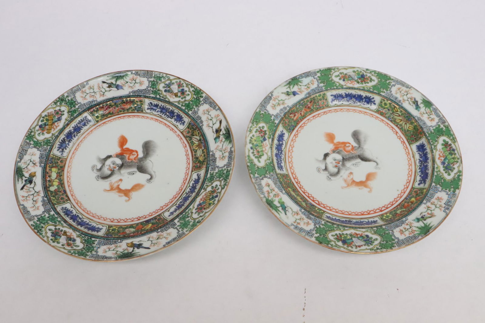Pr 18th c, porcelain plates, Yongzheng period (1 of 9)