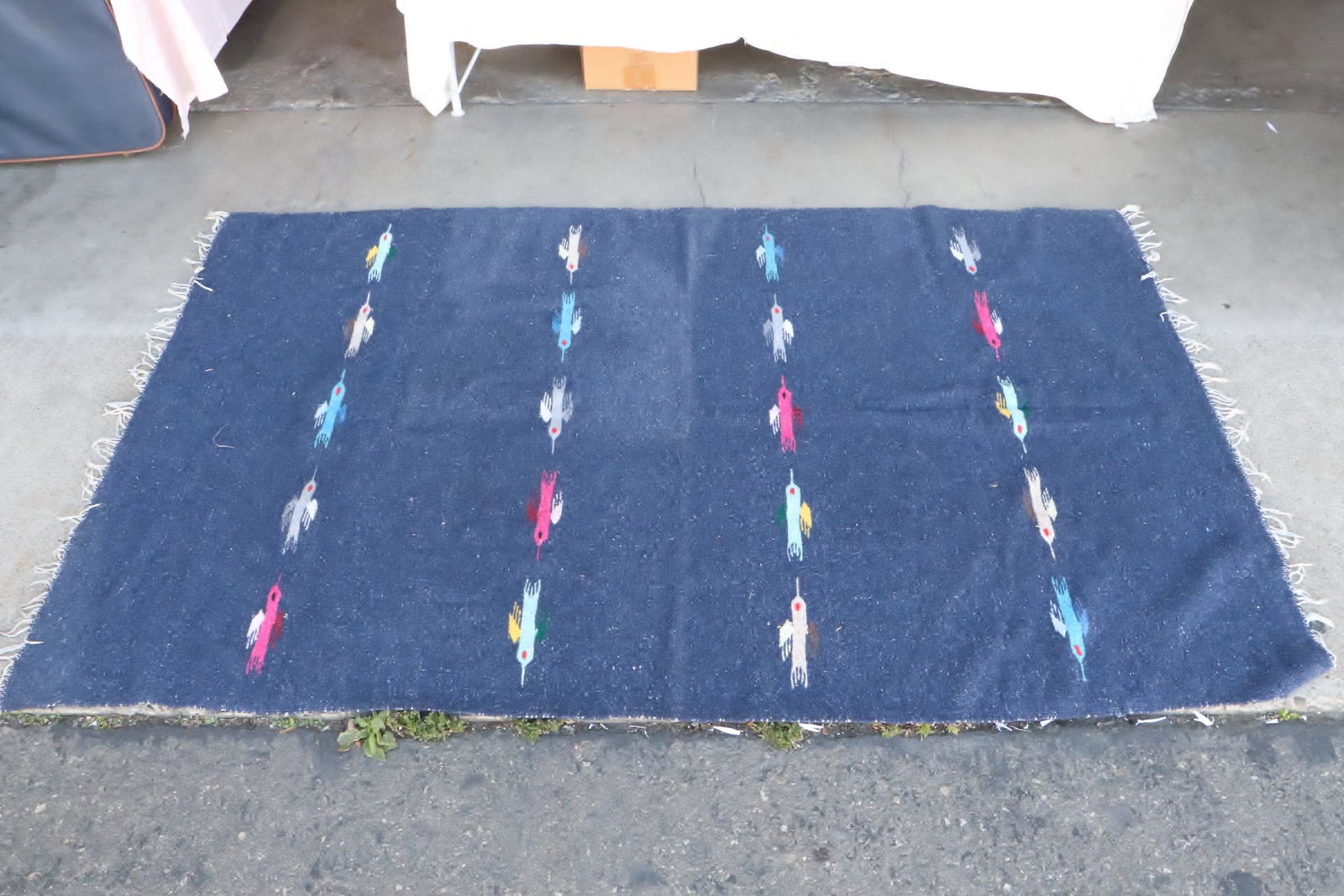 A Navajo blanket(?): A Navajo blanket(?), 73.2"x44.8"