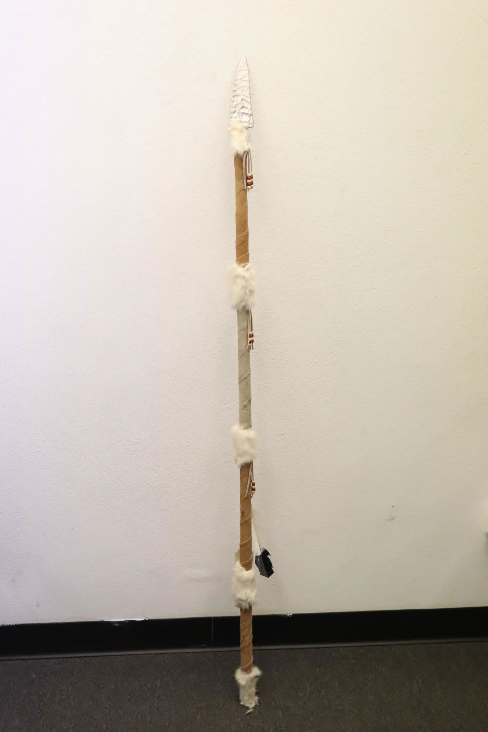 American Indian ceremonial spear (1 of 8)