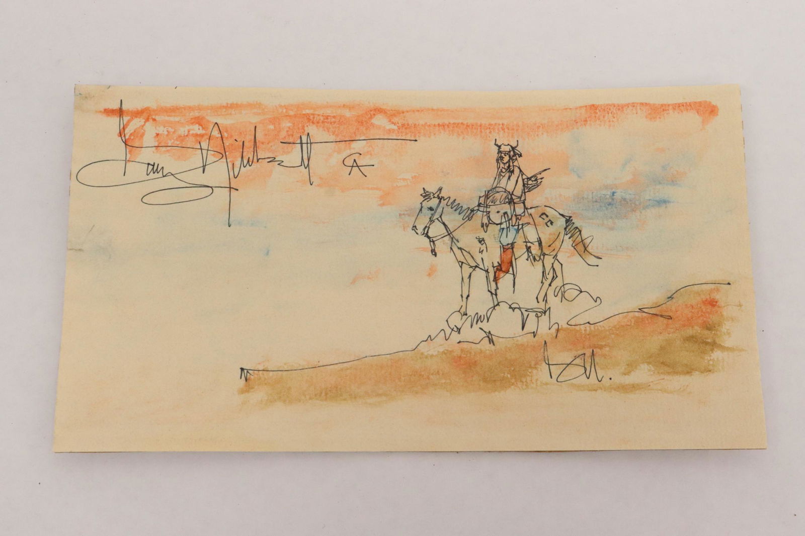 Pen and ink painting by Gary Niblett (1 of 7)