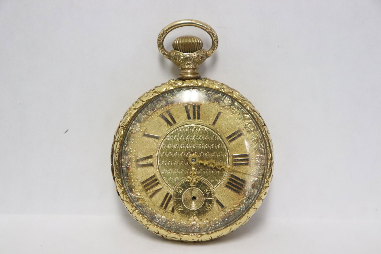 18K Hamilton Lancaster 21-jewel pocket watch (1 of 15)