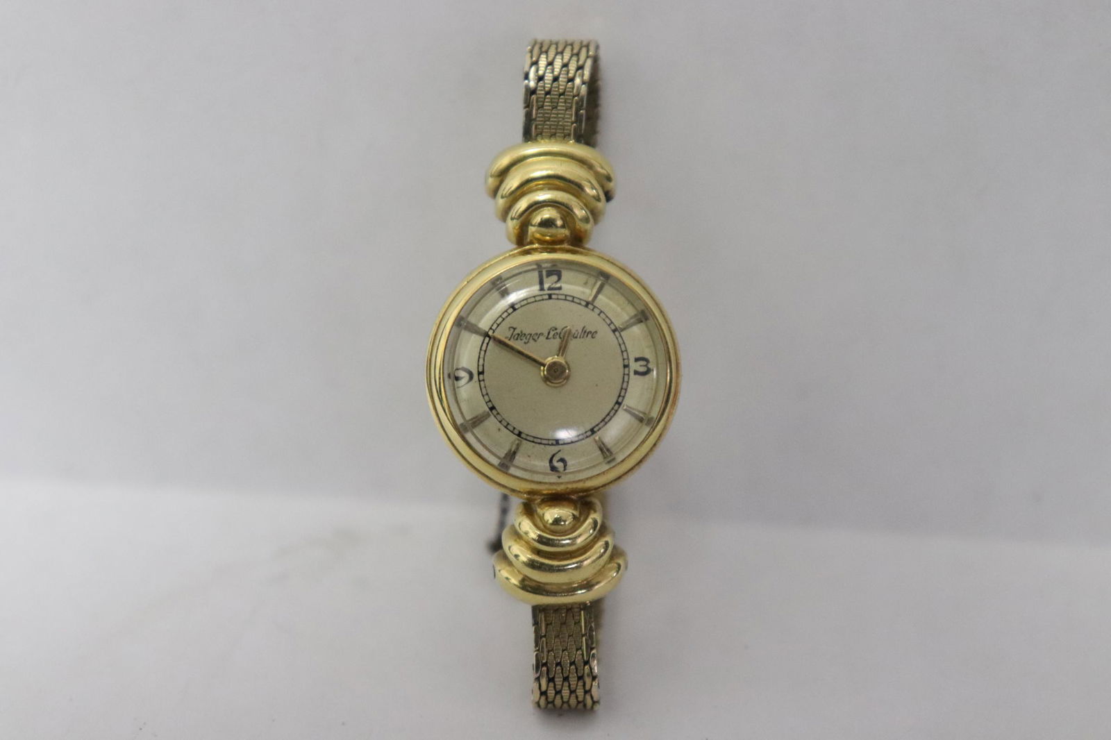 18K Y/G woman's Jaeger Lecoultre wrist watch (1 of 7)