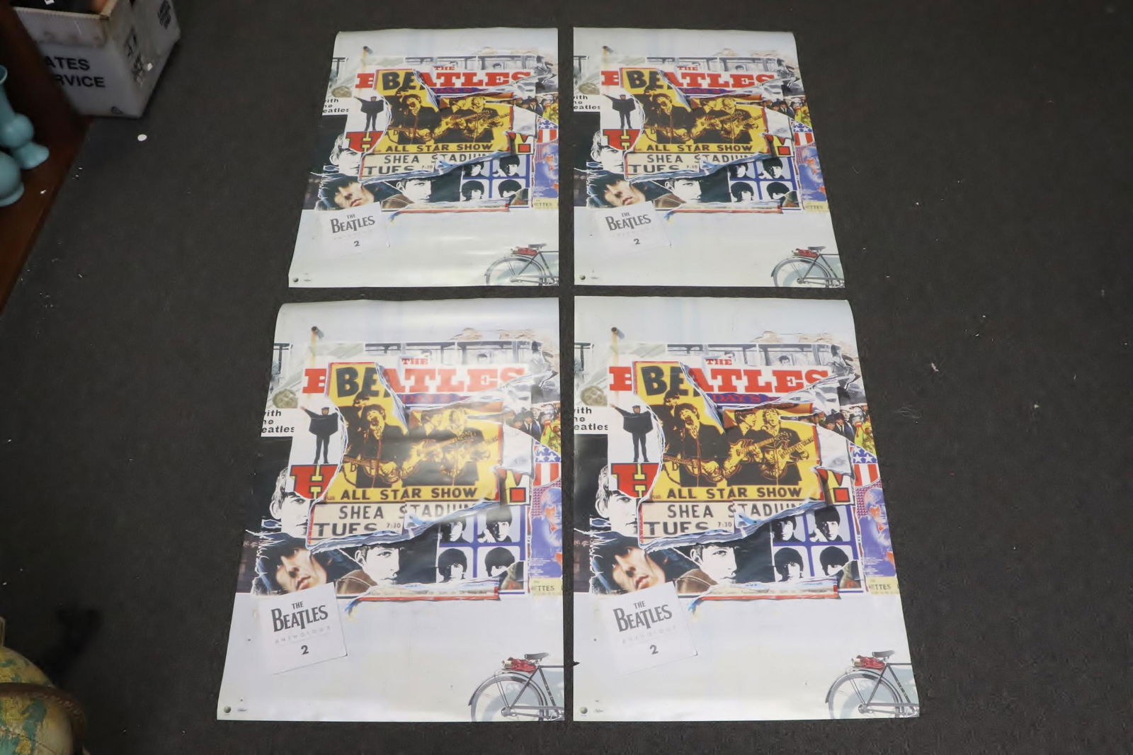 4 "The Beatles anthology 2" posters (1 of 9)