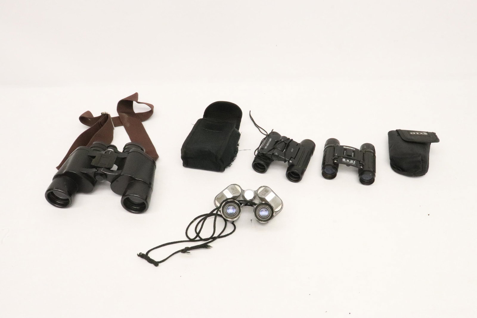 4 binoculars; Bushnell and other: 4 binoculars; Bushnell and other