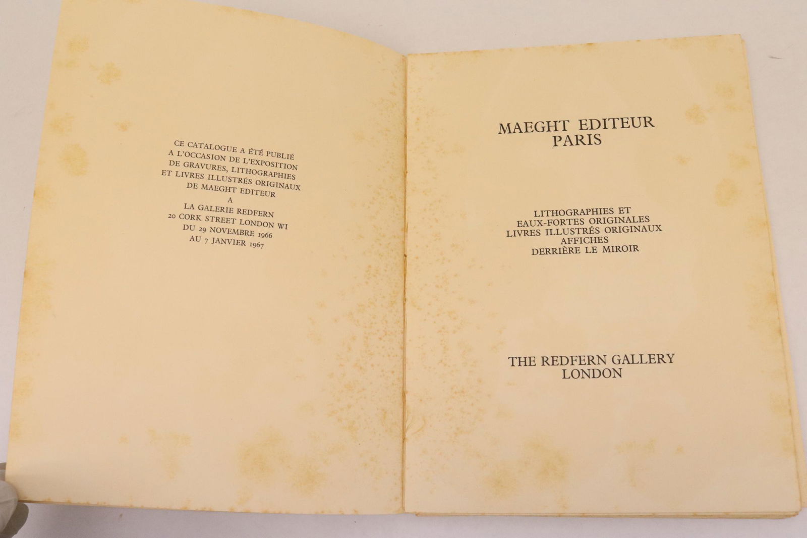 An incomplete art show catalog (1 of 9)