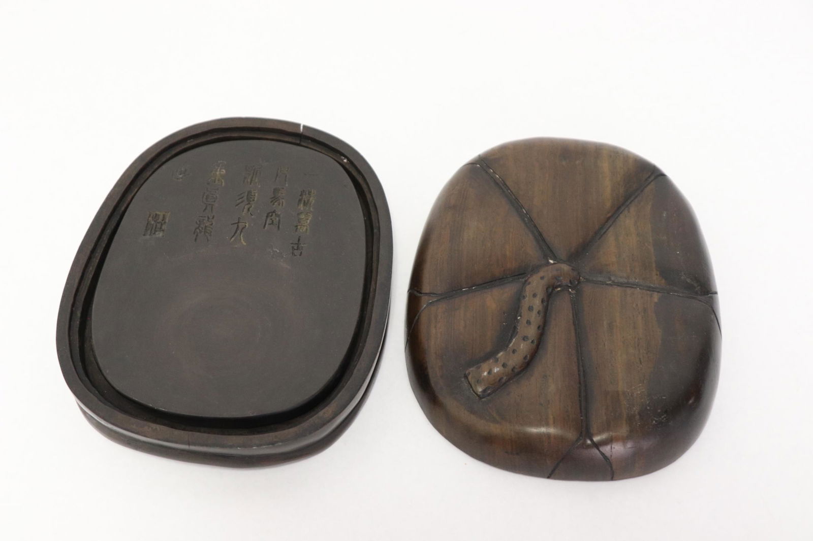 Chinese ink stone in fitted box (1 of 10)