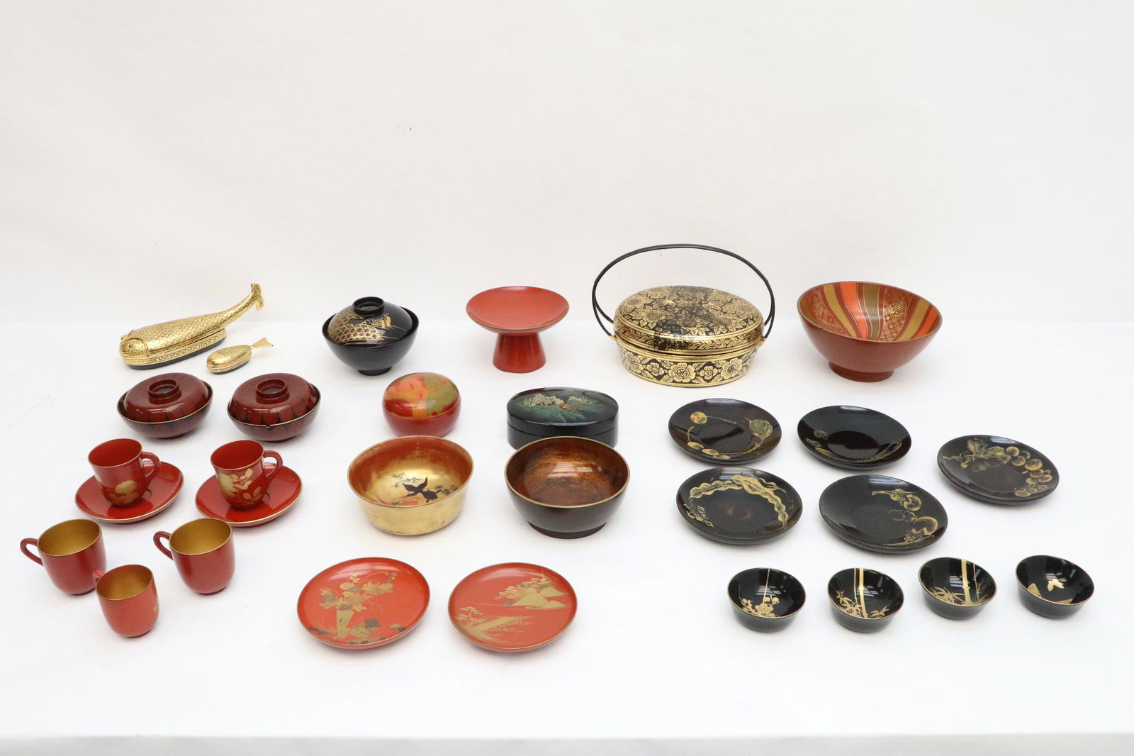 Misc. Japanese lacquer ware (1 of 11)