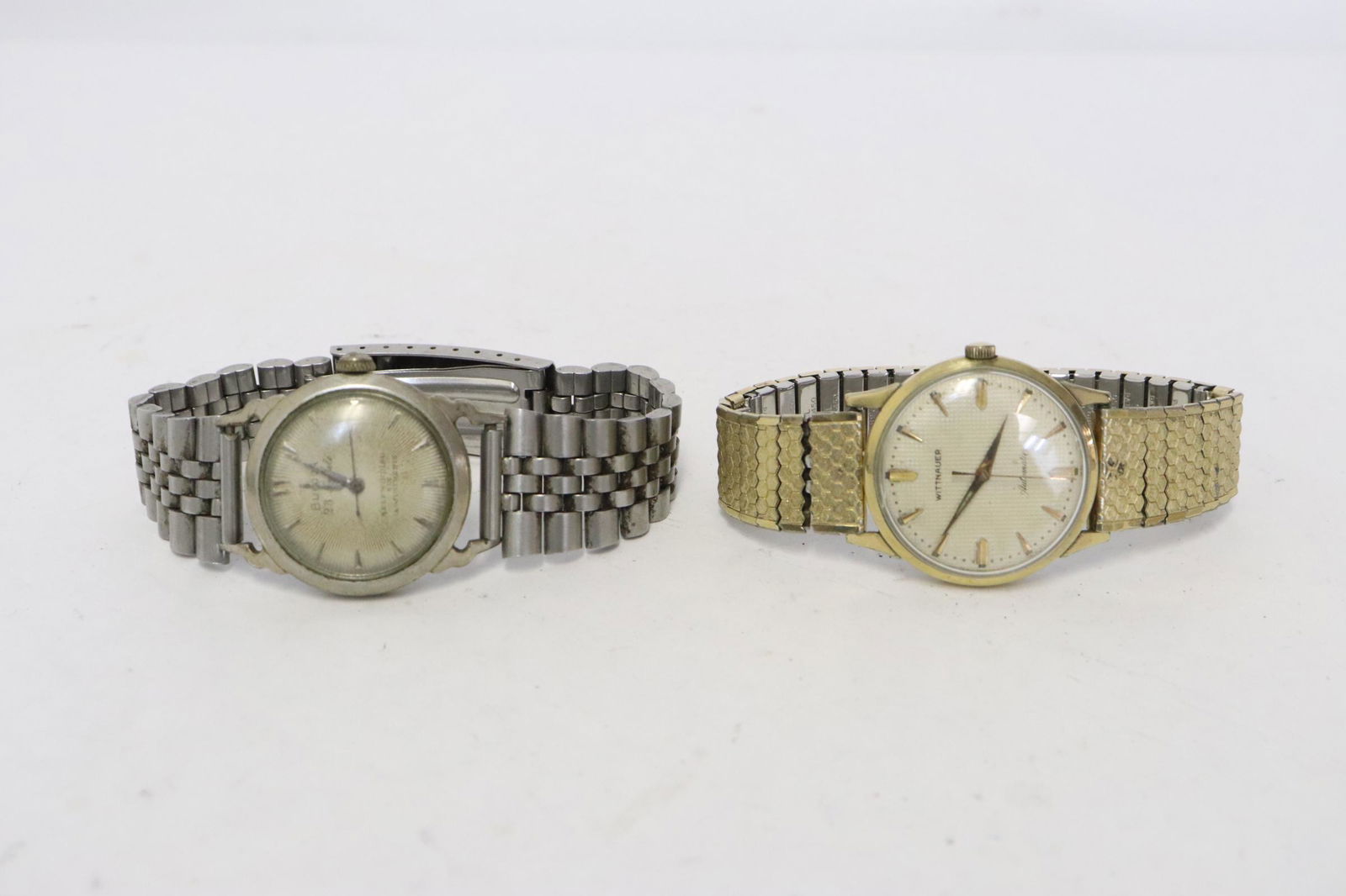 Witnauer watch & 21-jewel Bulova automatic watch (1 of 9)