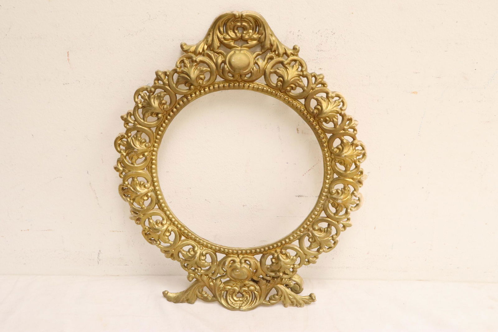 A painted bronze picture/ mirror frame (1 of 6)