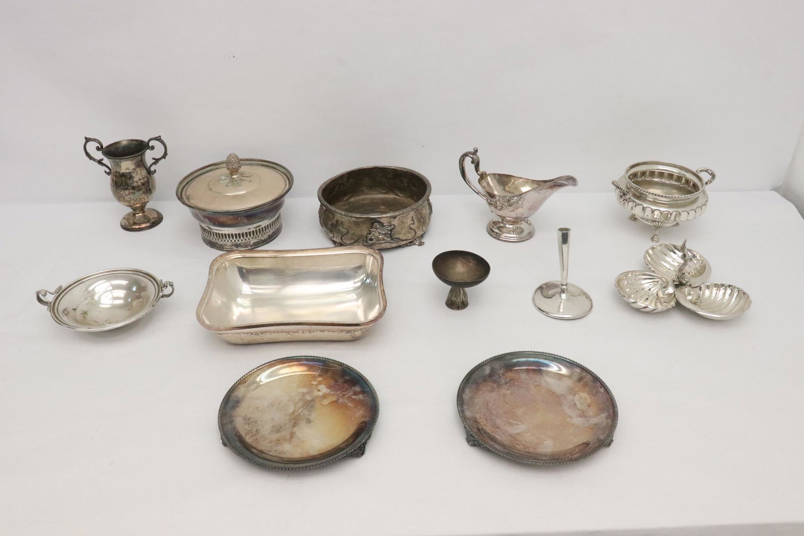 Lot of misc. silverplate pieces (1 of 10)