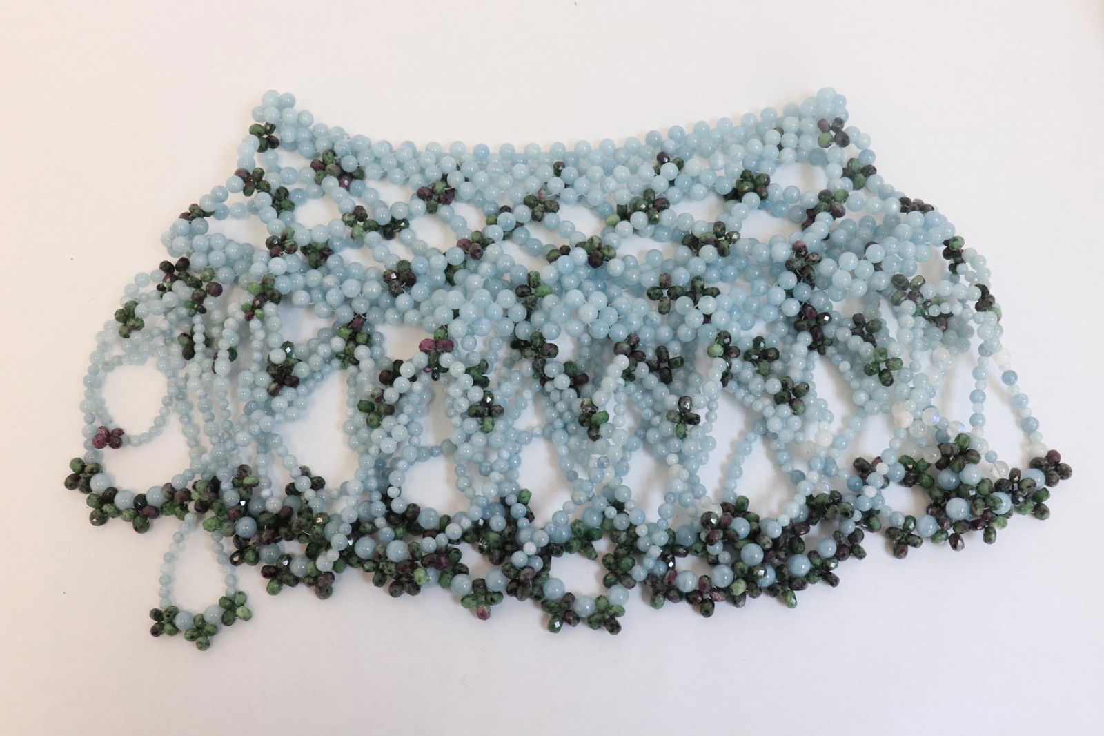 Peking glass bead shoulder decoration piece (1 of 8)