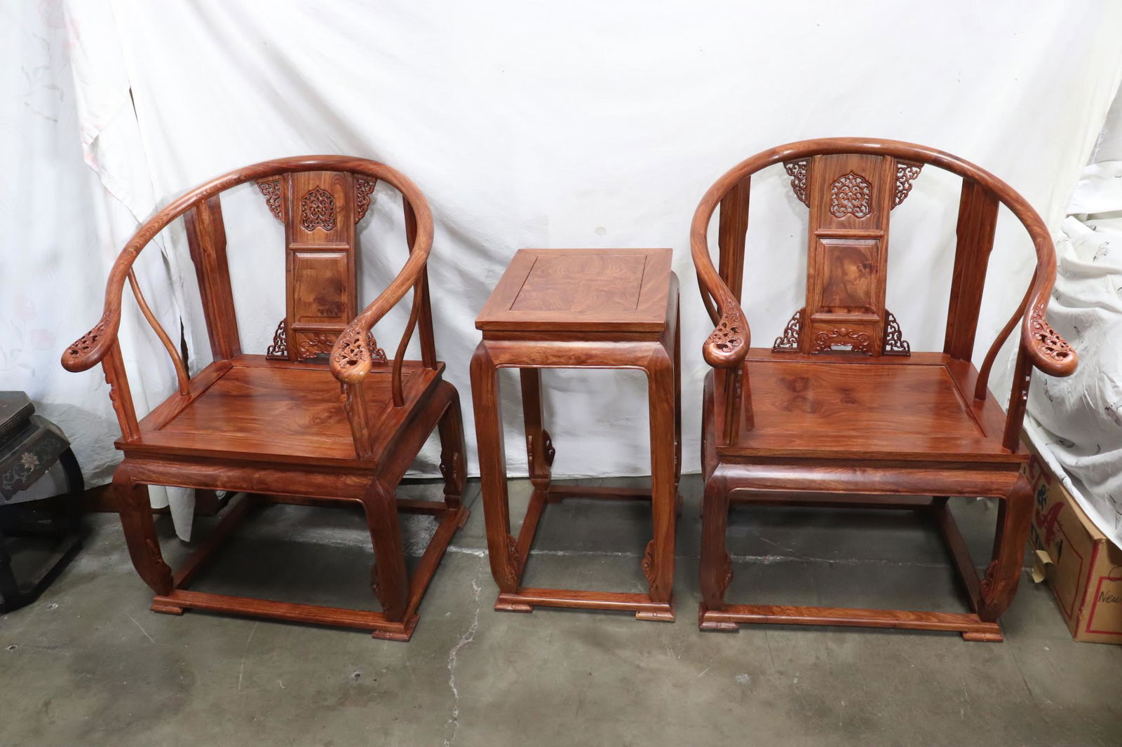 3 piece huanghuali wood furniture (1 of 12)