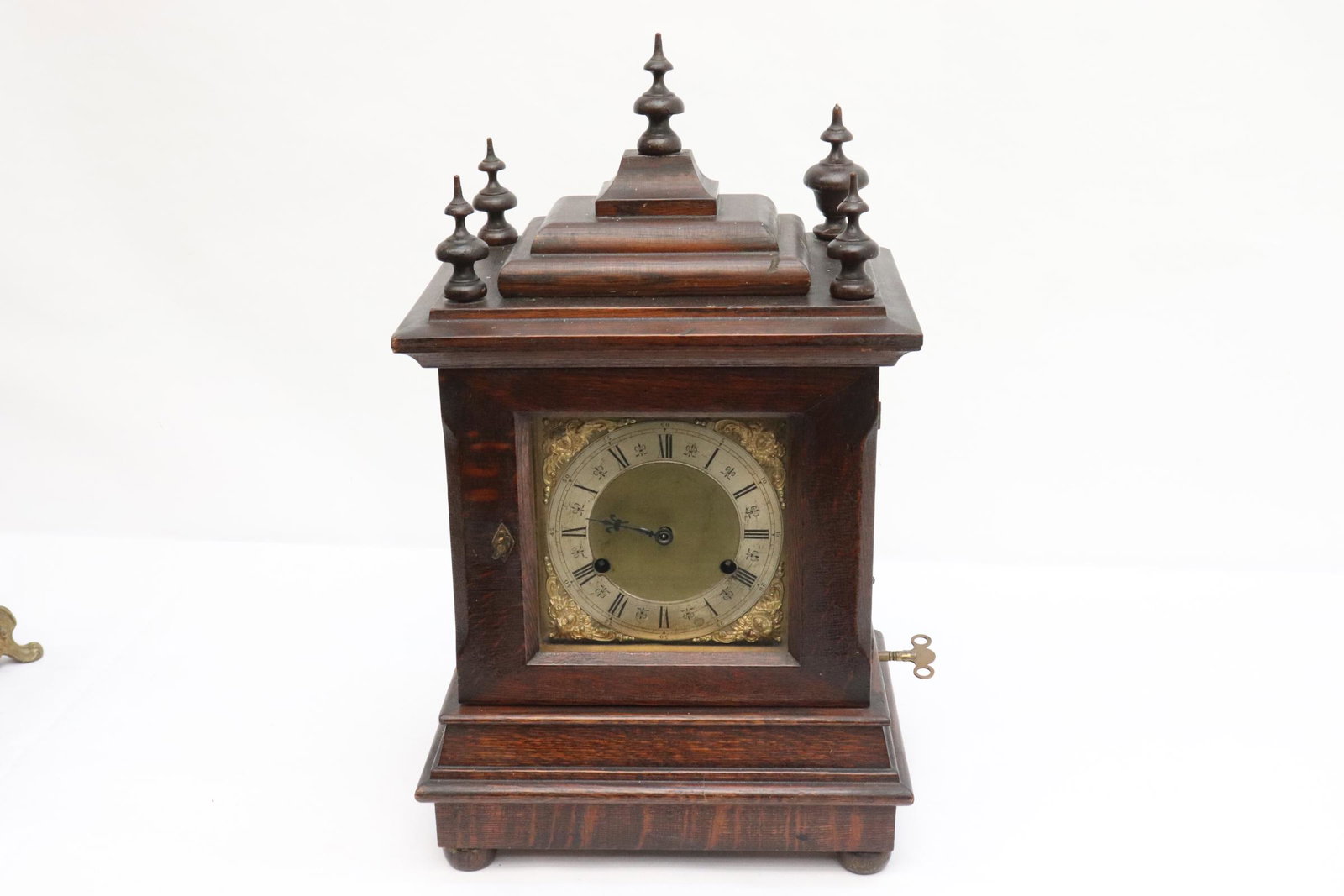 antique table clock with chime (1 of 11)