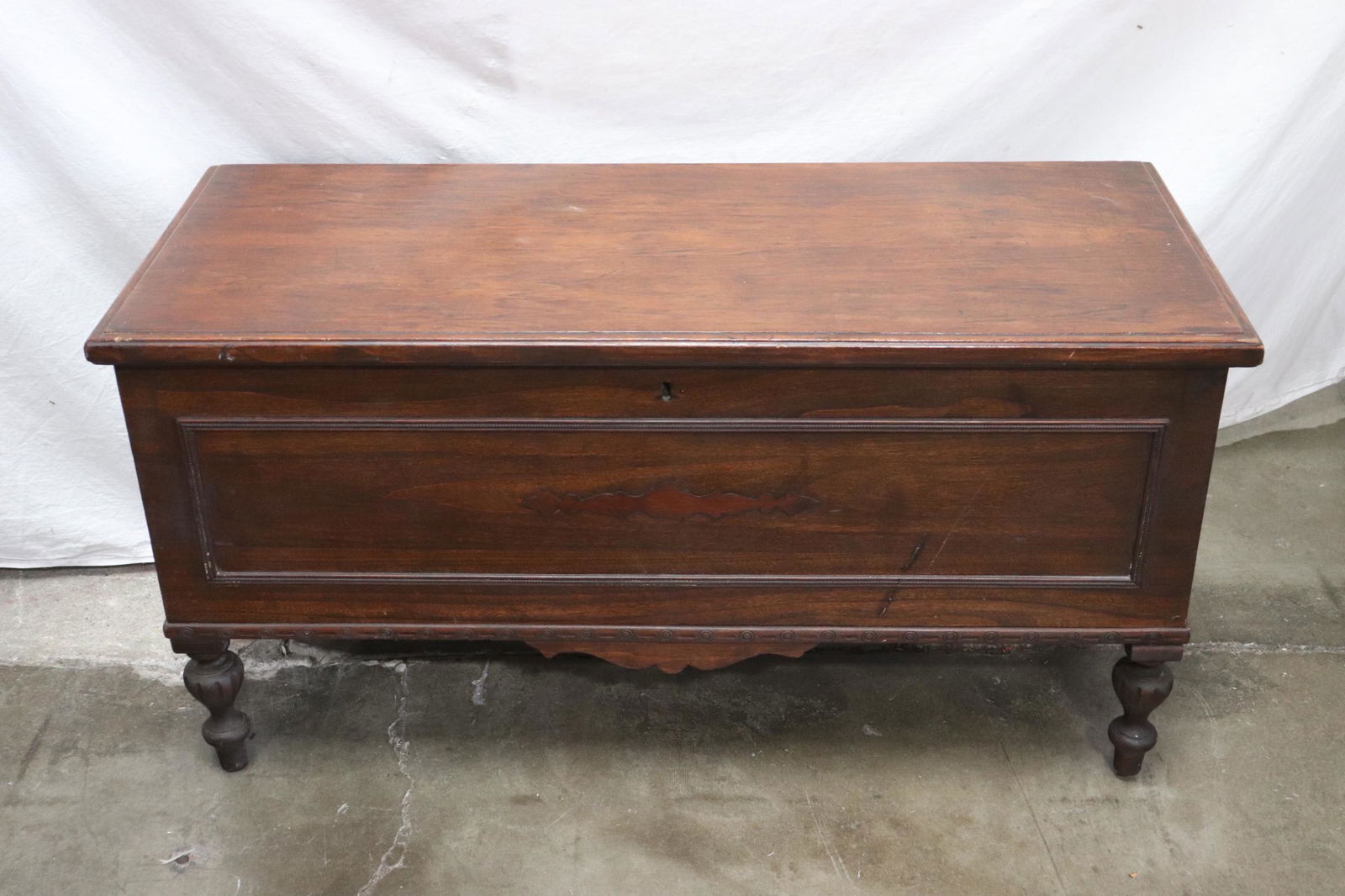 Early 20th century cedar chest (1 of 7)