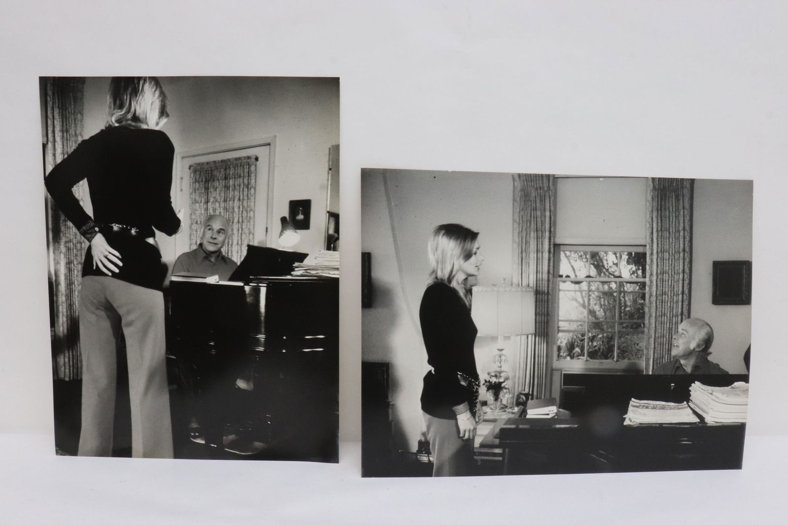 2 photos of Ms. Sally Kellerman by Alfred Eisenstaedt: 2 photographies of Ms. Sally Kellerman by Alfred Eisenstaedt, 1971. The photos were for Life magazine and they are from Ms. Kellerman personal collection, 13.2"x10.4"