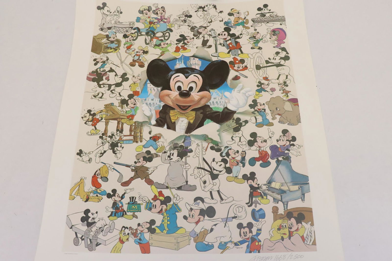 Lithograph, signed by Charles Boyer (1 of 14)