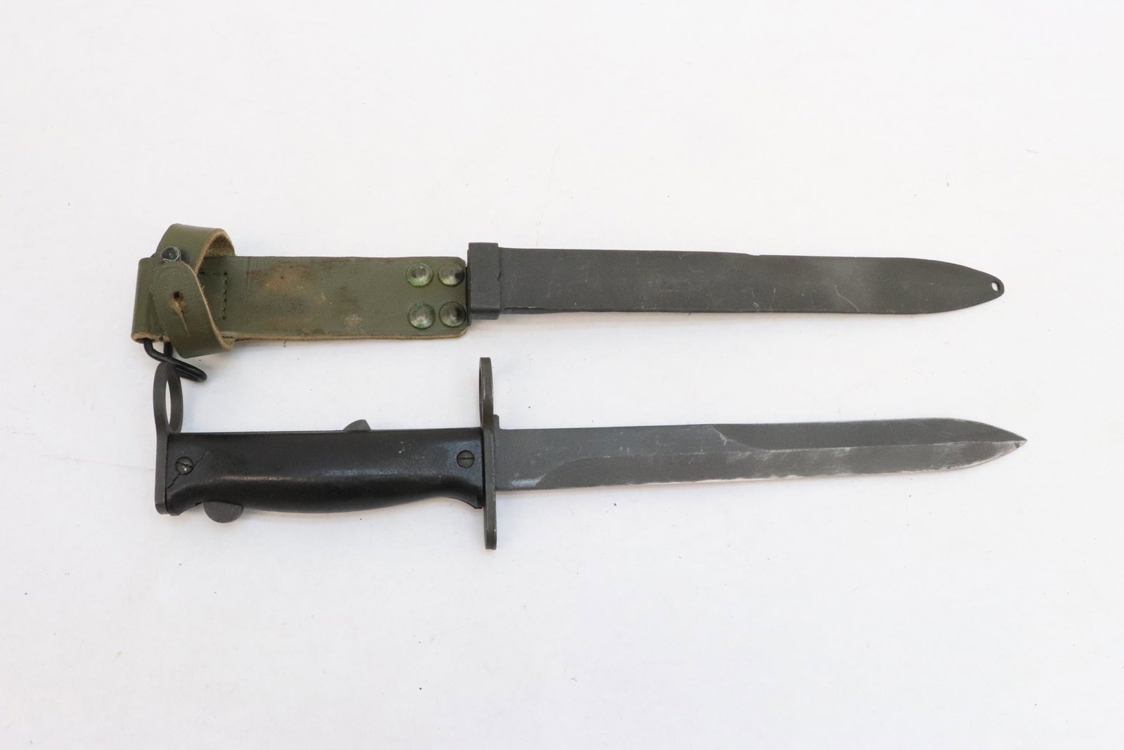 A bayonet: A bayonet, 13.4"L