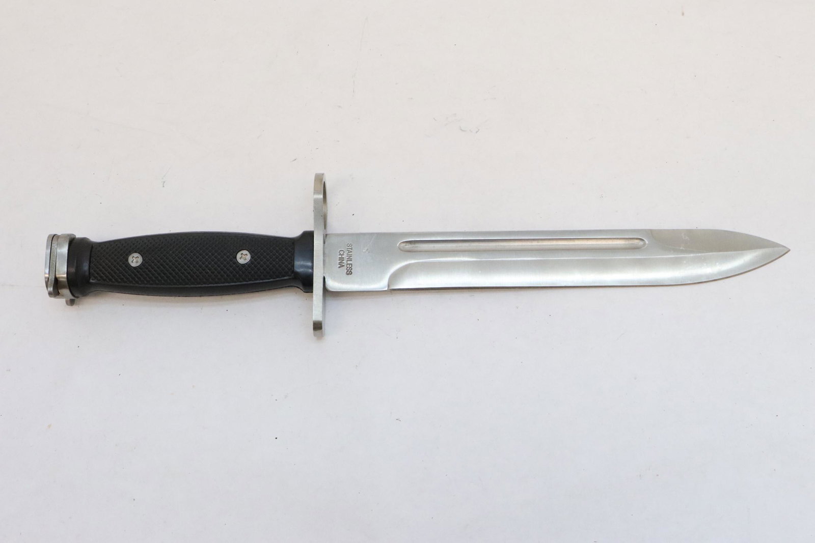 A bayonet: A bayonet, 14.2"L