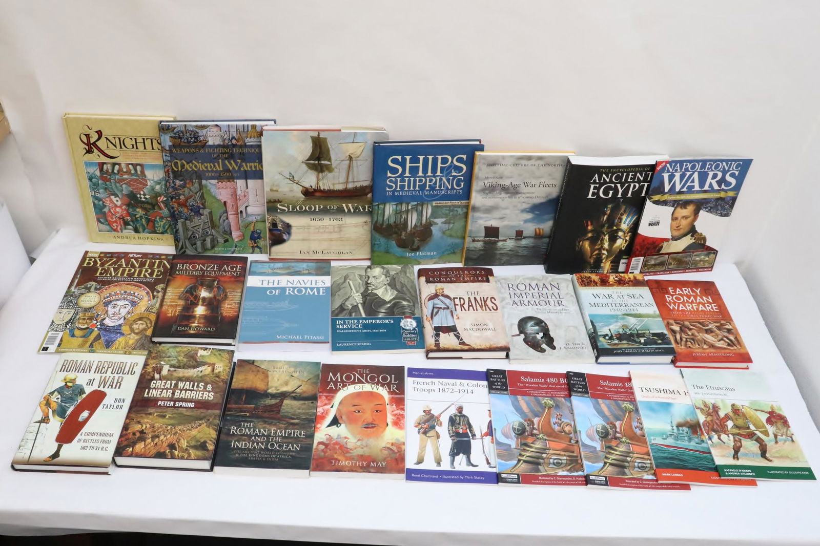 Approx. 20 books related to ancient warfare (1 of 12)