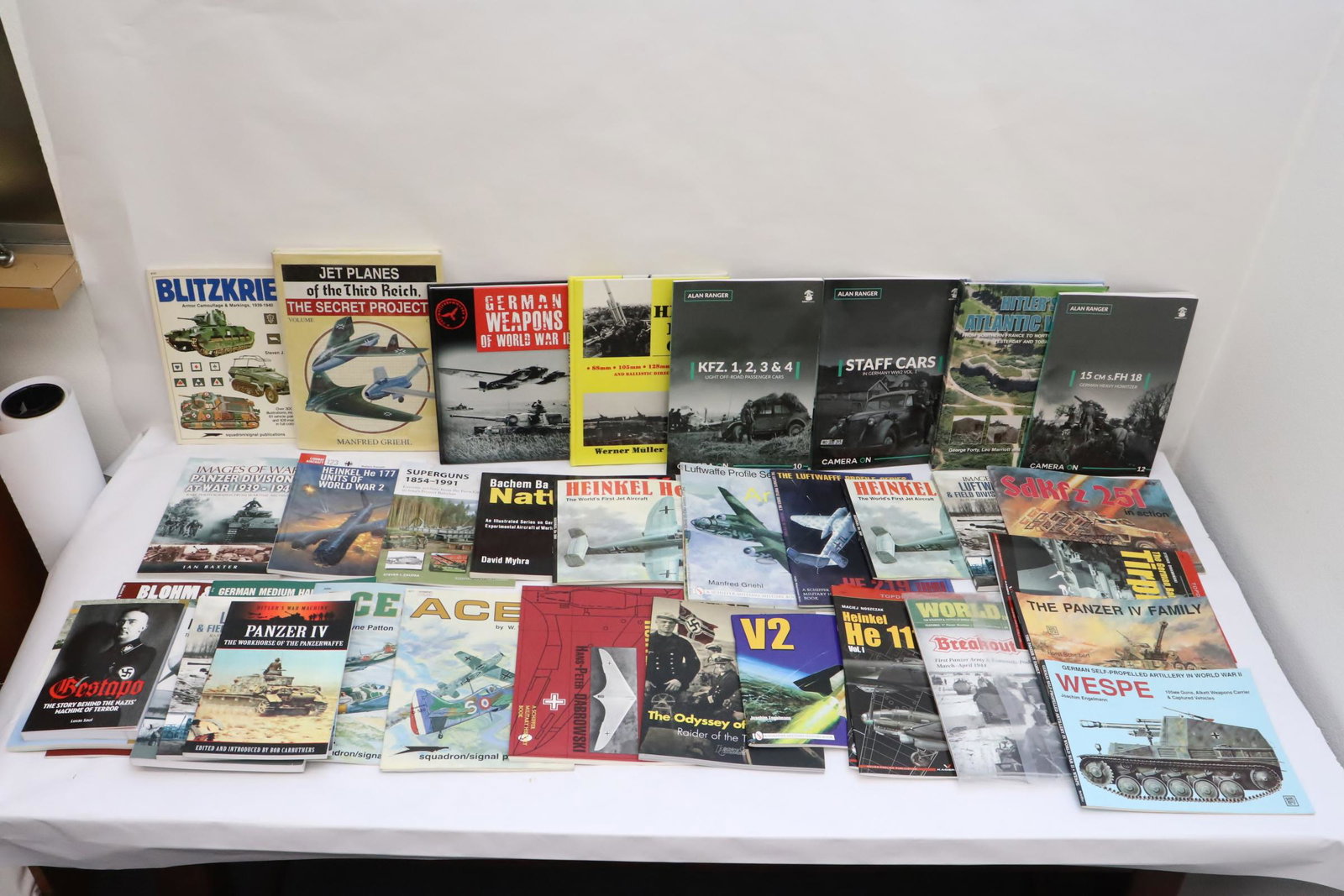 ~38 books & pamphlets of German Army in WWII (1 of 11)