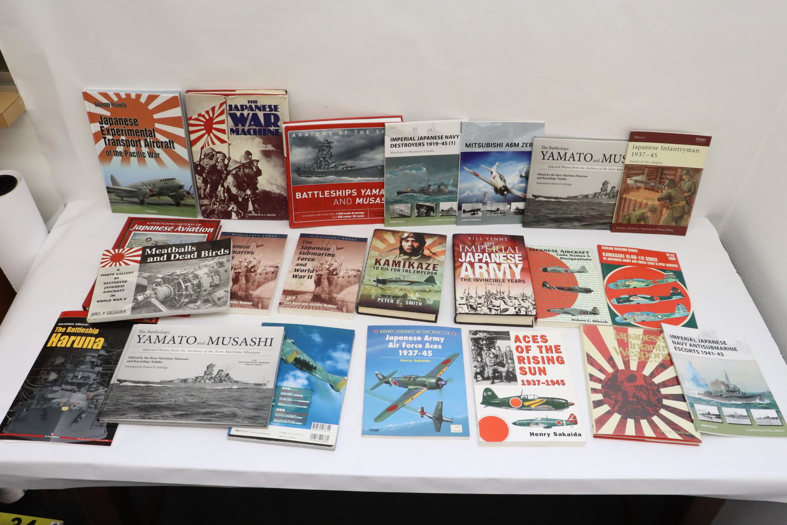 ~23 books related to Japanese military in WWII (1 of 10)