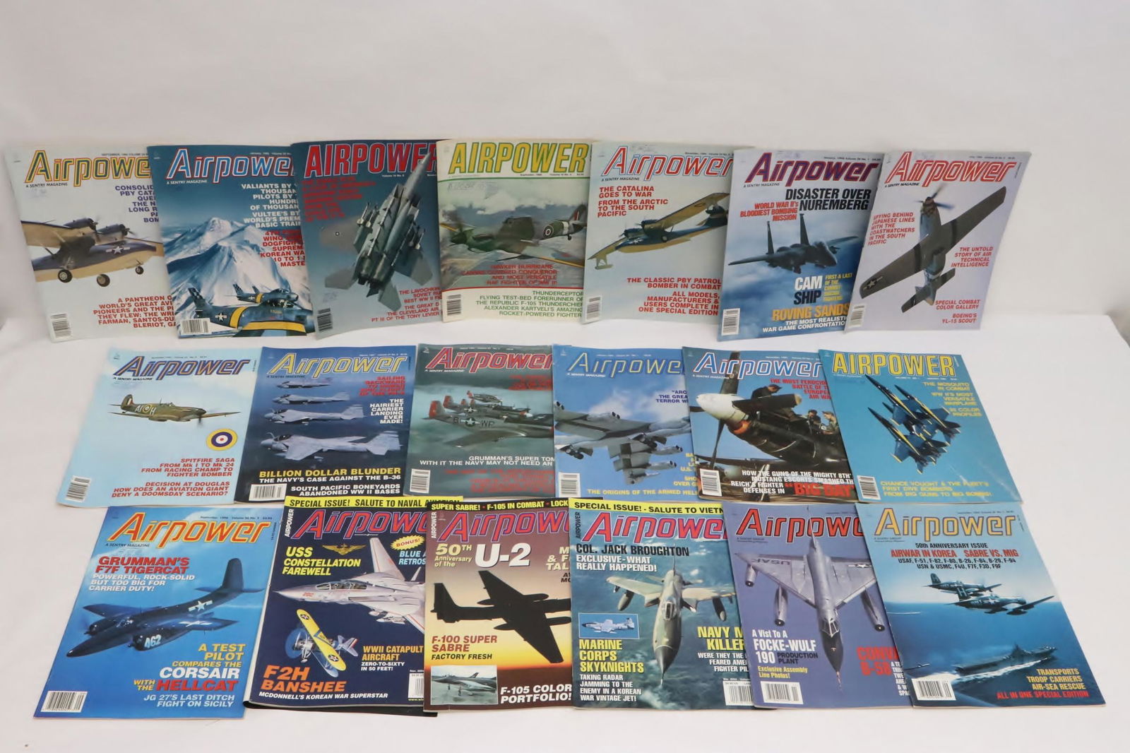 17 "air power" magazine, c1980's and 1990's (1 of 11)