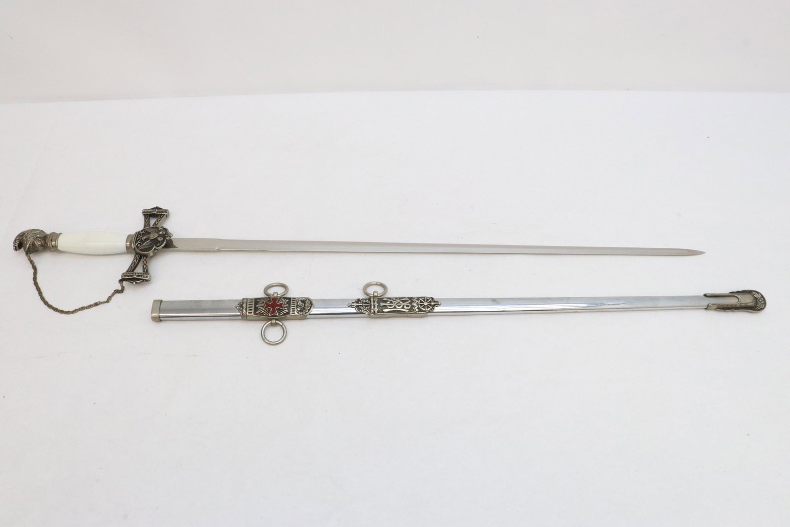 Replica of Masonic sword: Replica of Masonic sword, sharp, 34.8"L