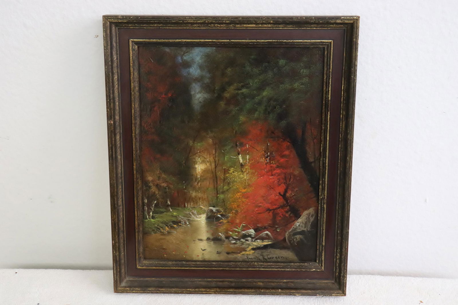 Oil on panel, signed Frank Russell Green (1 of 8)