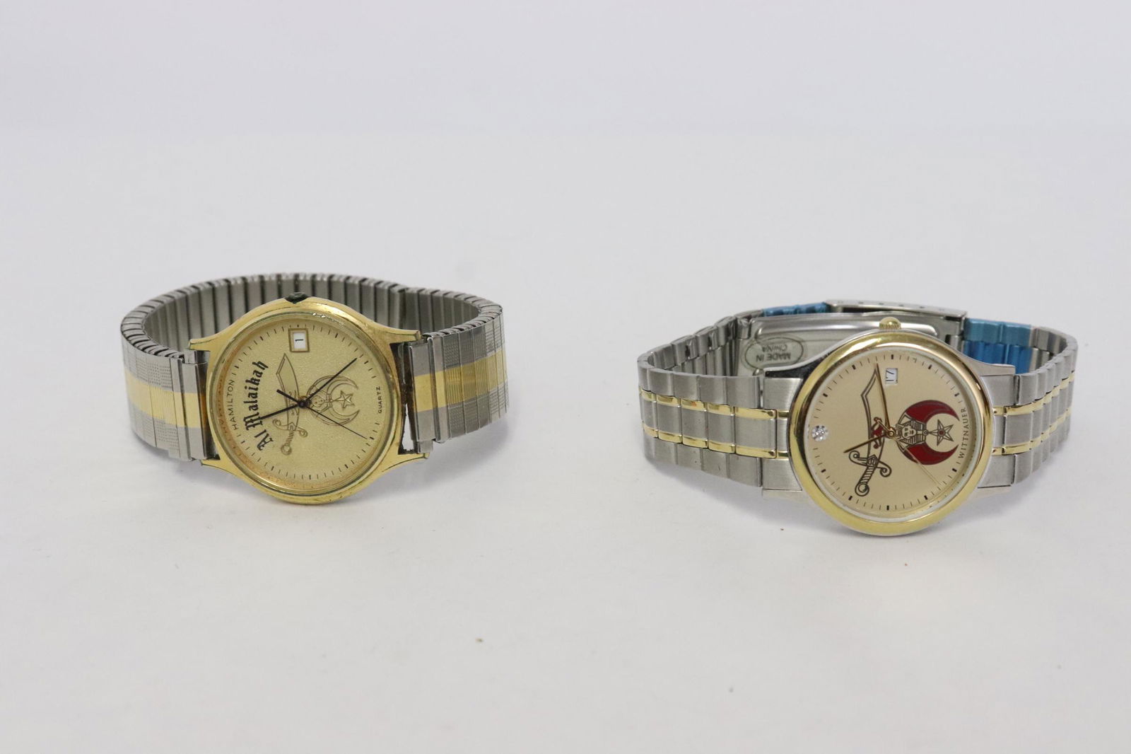 2 men's Masonic/ Shriner wrist watches (1 of 11)