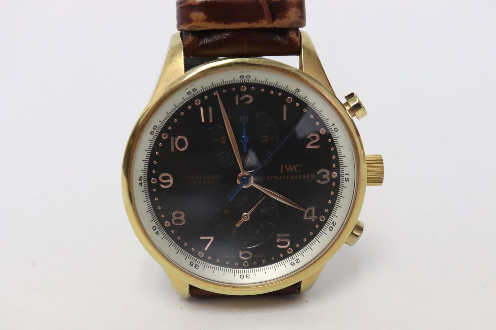 An IWC quartz chronograph (1 of 10)