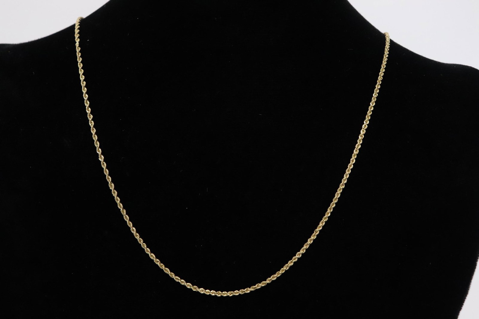 14K Y/G rope necklace (1 of 9)