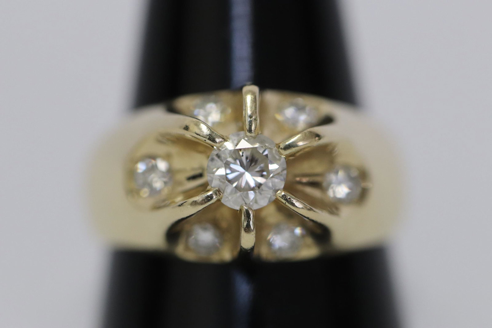 14K Y/G diamond ring (1 of 9)