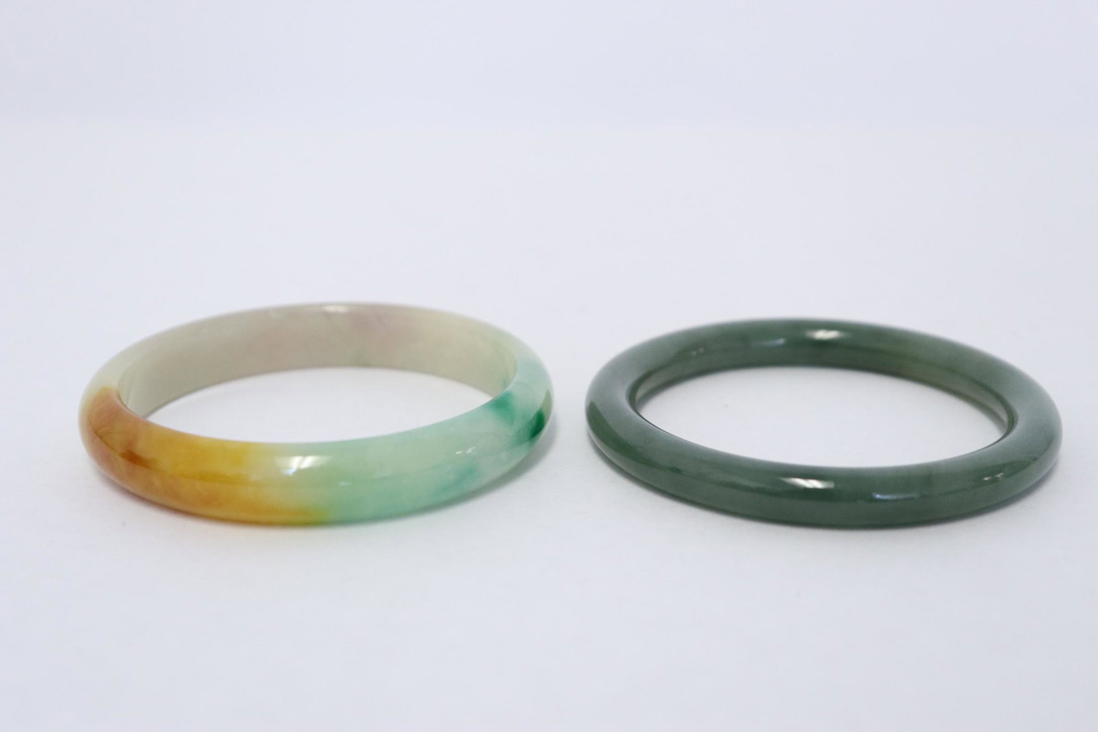 2 jadeite like bangles (1 of 9)