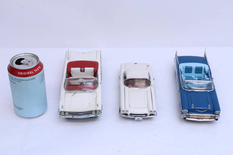3 Danbury Mint Diecast Cars
