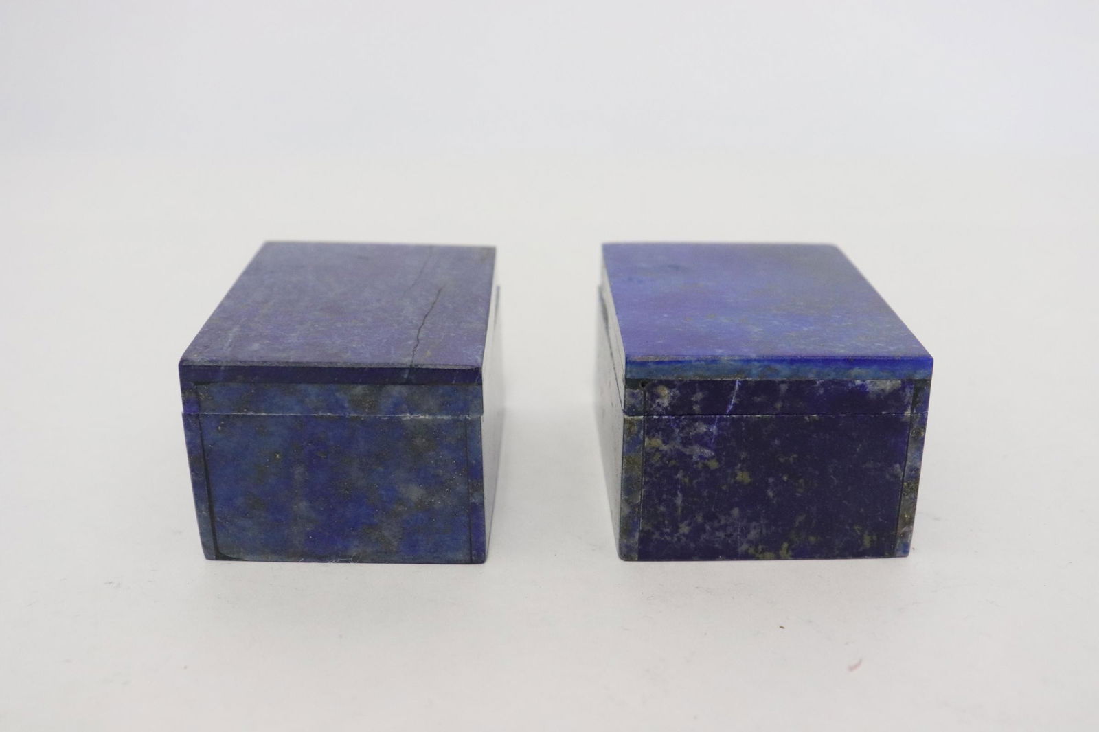 2 lapis stone carved boxes (1 of 11)