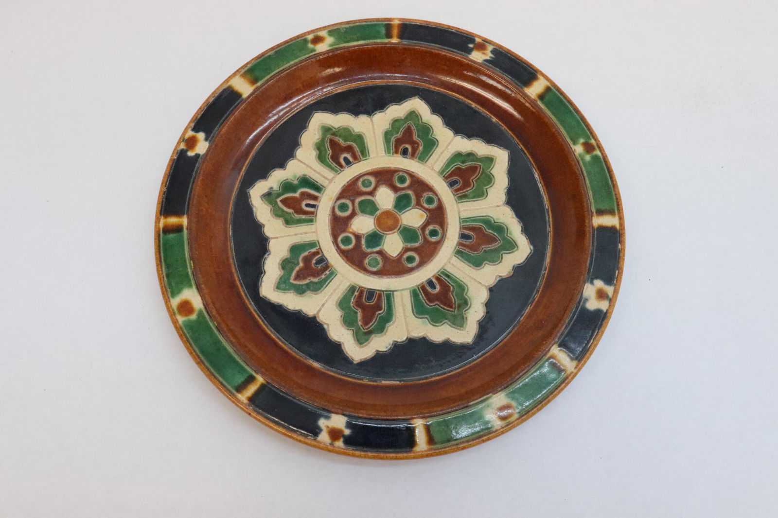A sancai style plate (1 of 7)