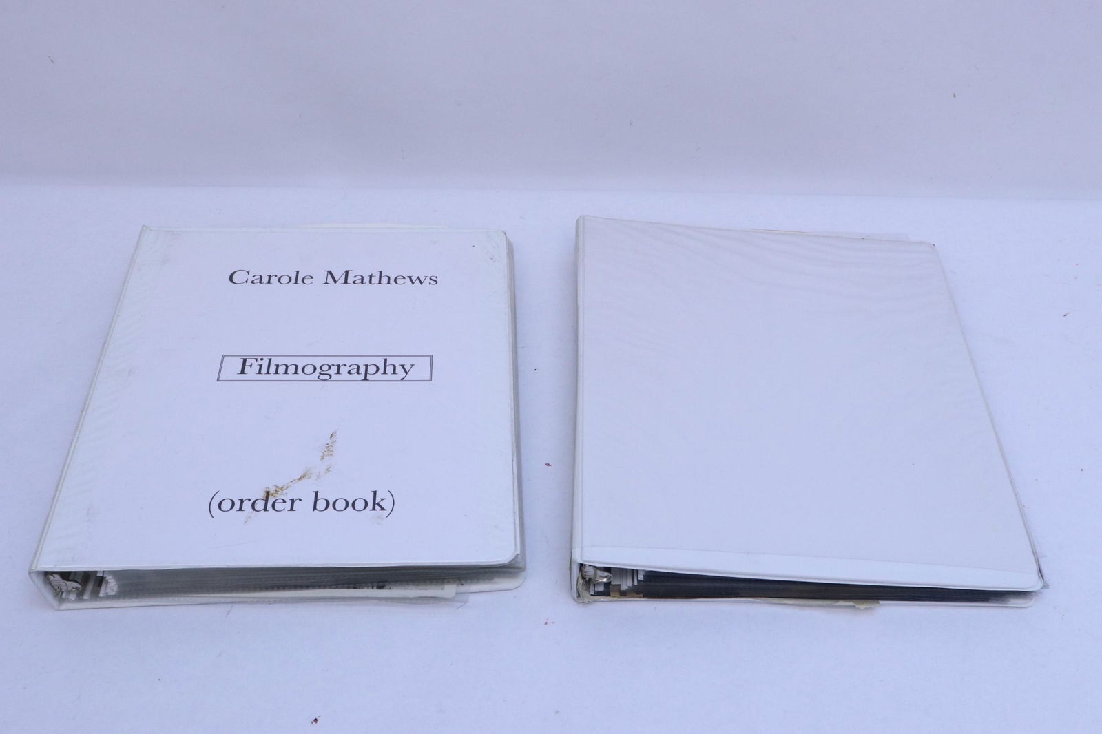 2 folders of movie set photos, star photos, etc. (1 of 17)