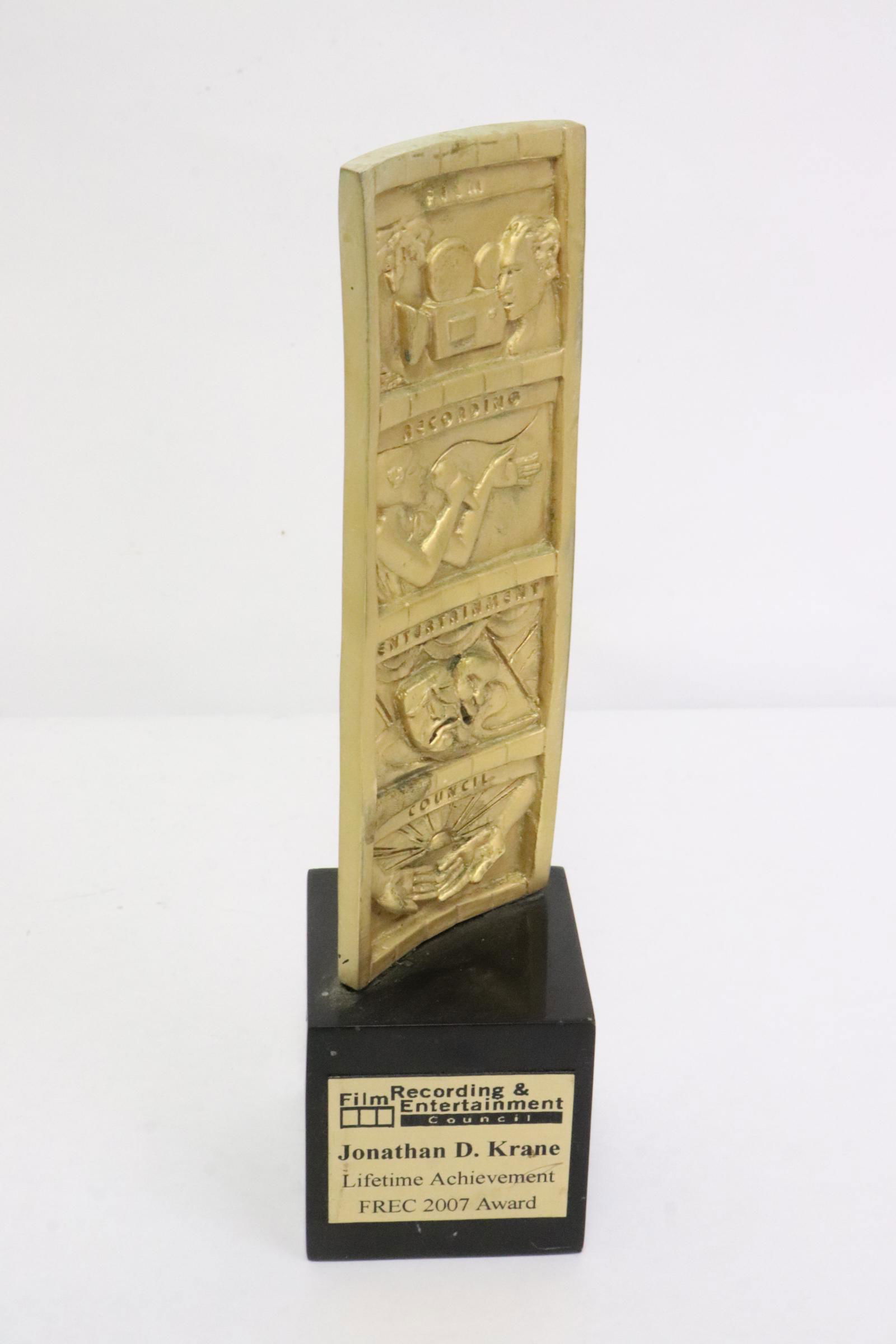 lifetime achievement award to Jonathan D. Krane (1 of 10)