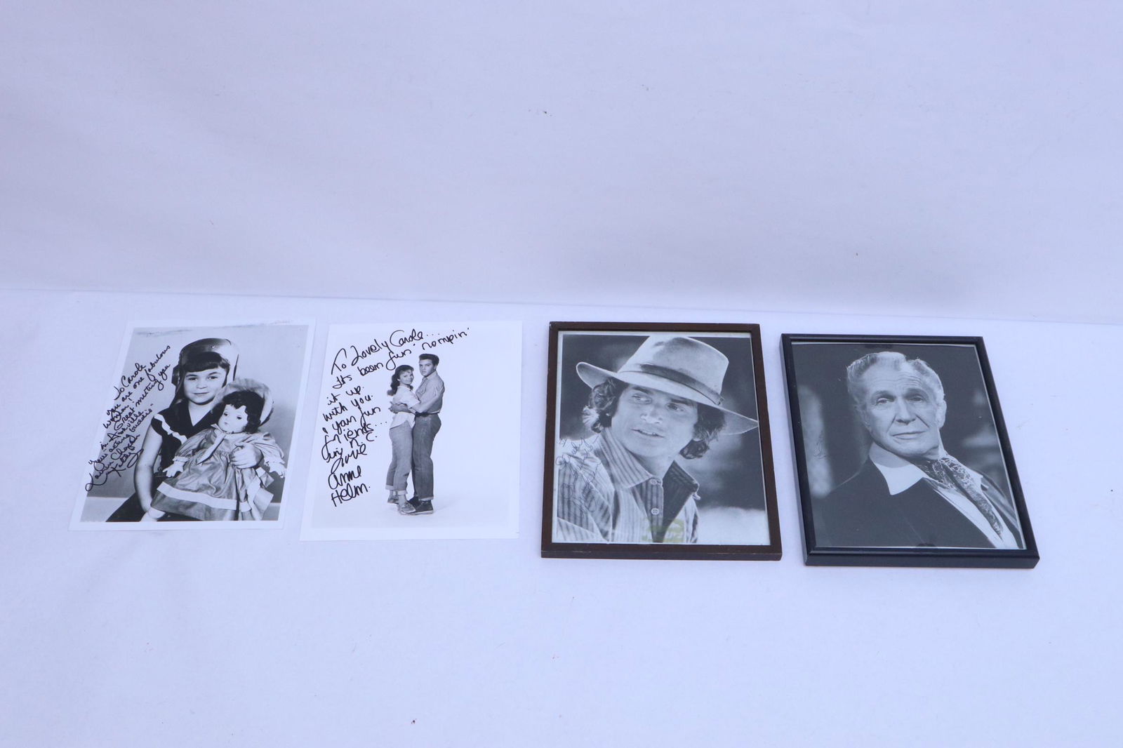 4 movie star signed photos (1 of 9)