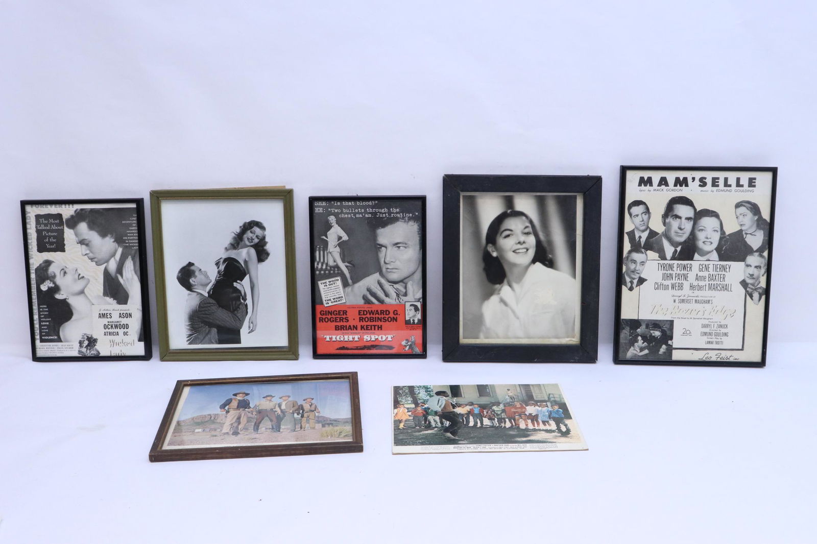 7 movie lobby cards, and star photos (1 of 10)