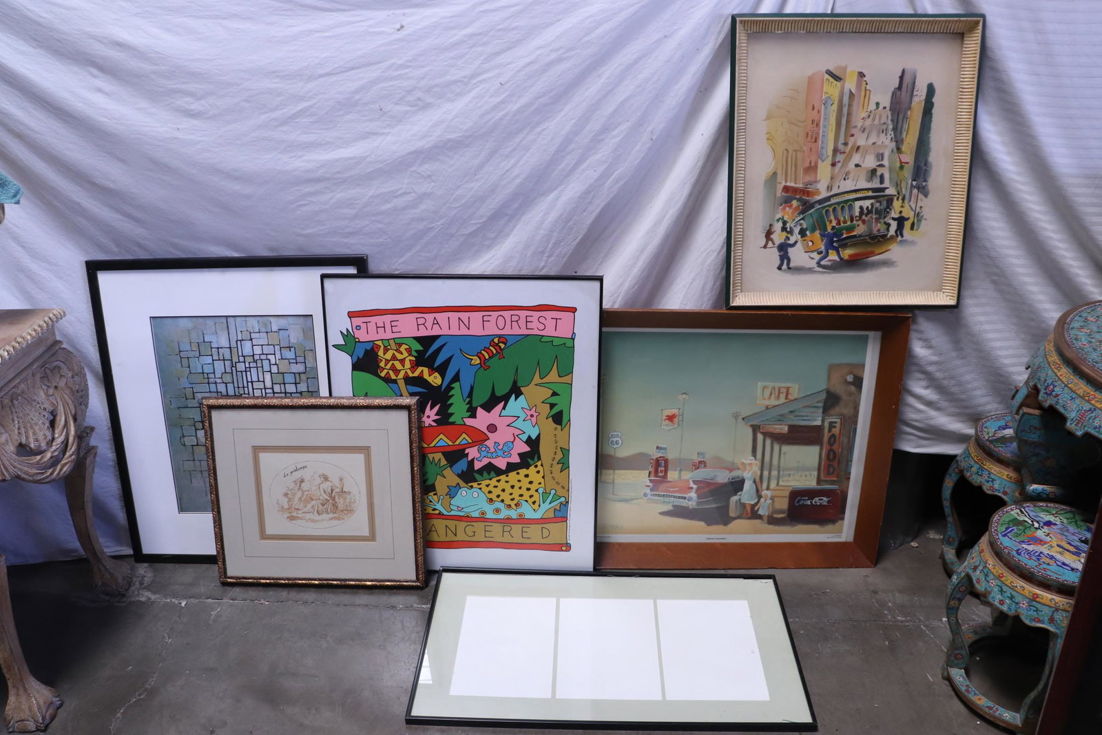 6 prints, etchings, wall art (1 of 10)