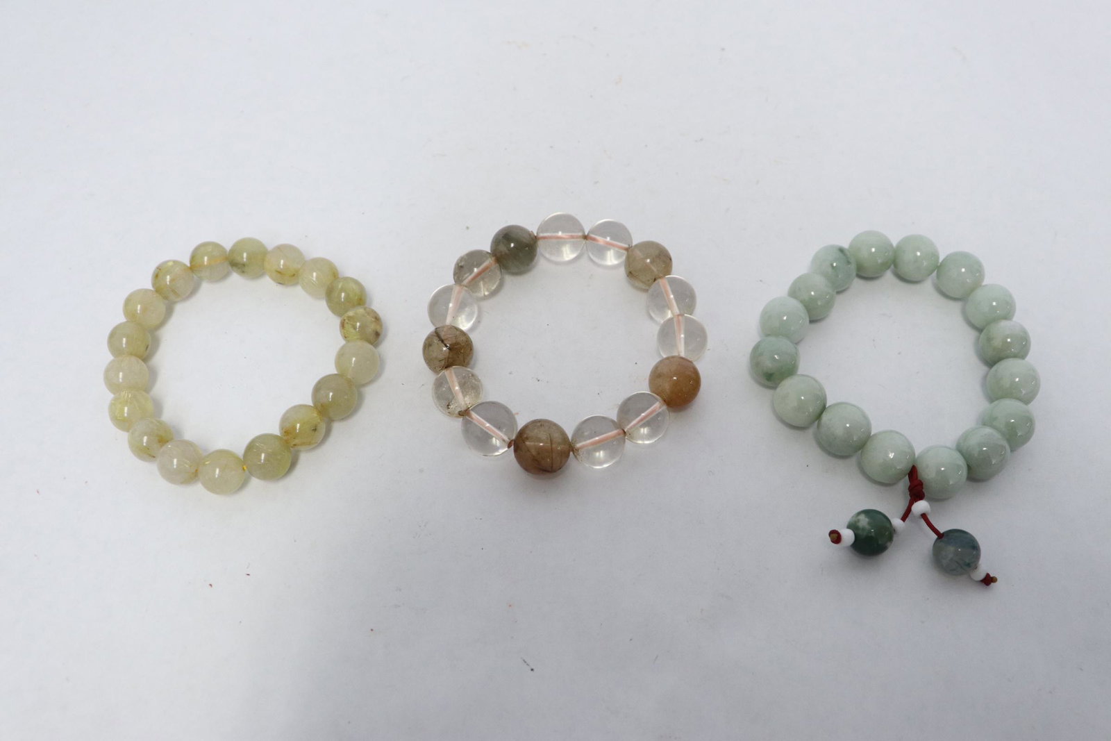 3 Chinese bead bracelets (1 of 10)
