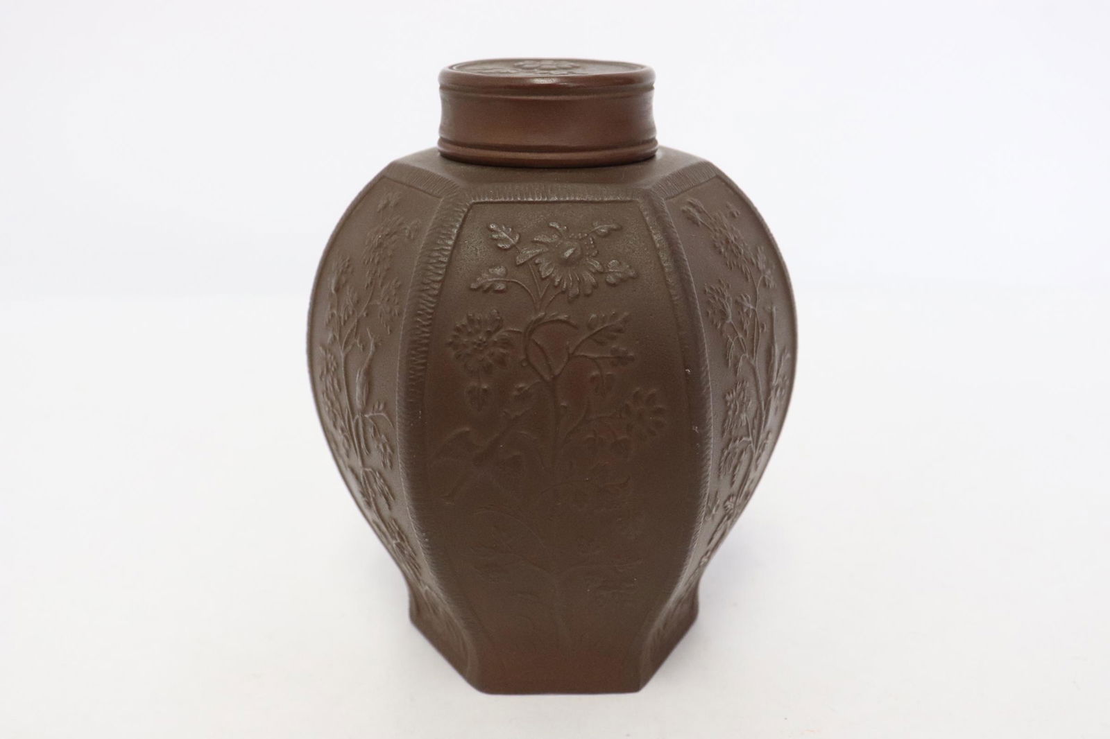 Germany Meissen Bottger Steinzeug tea caddy (1 of 10)