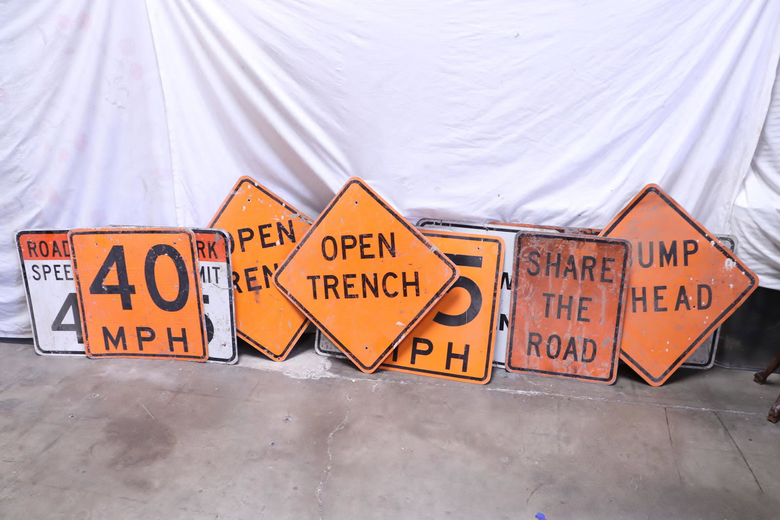 12 retired city traffic signs (1 of 8)