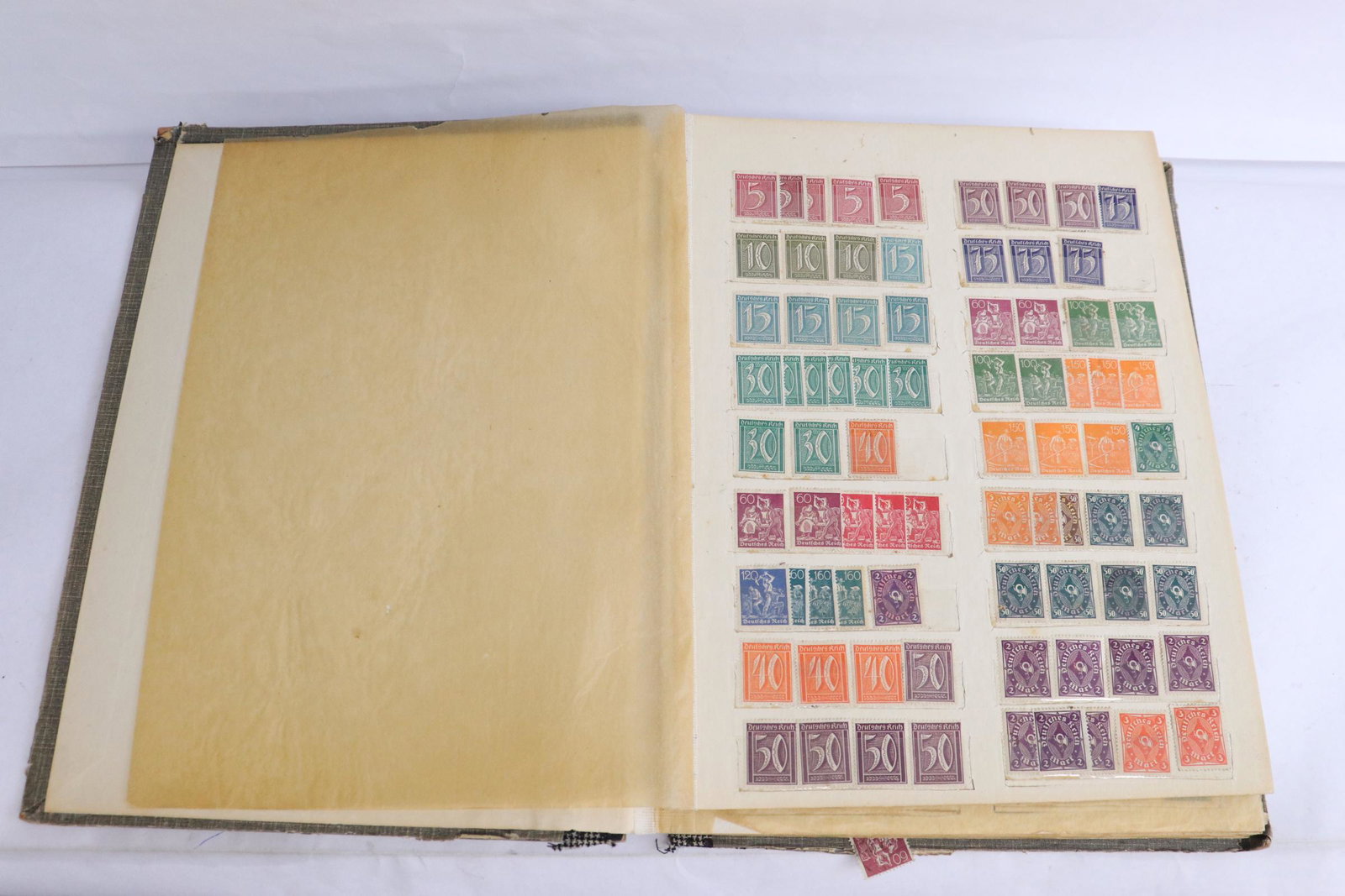 Book of vintage German stamps (1 of 12)