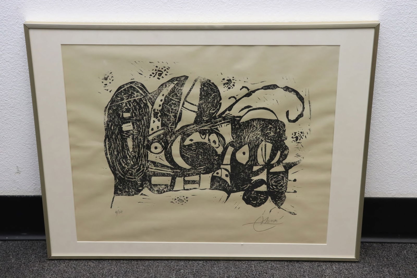 Etching, pencil signed Miro, edition 4/50 (1 of 6)