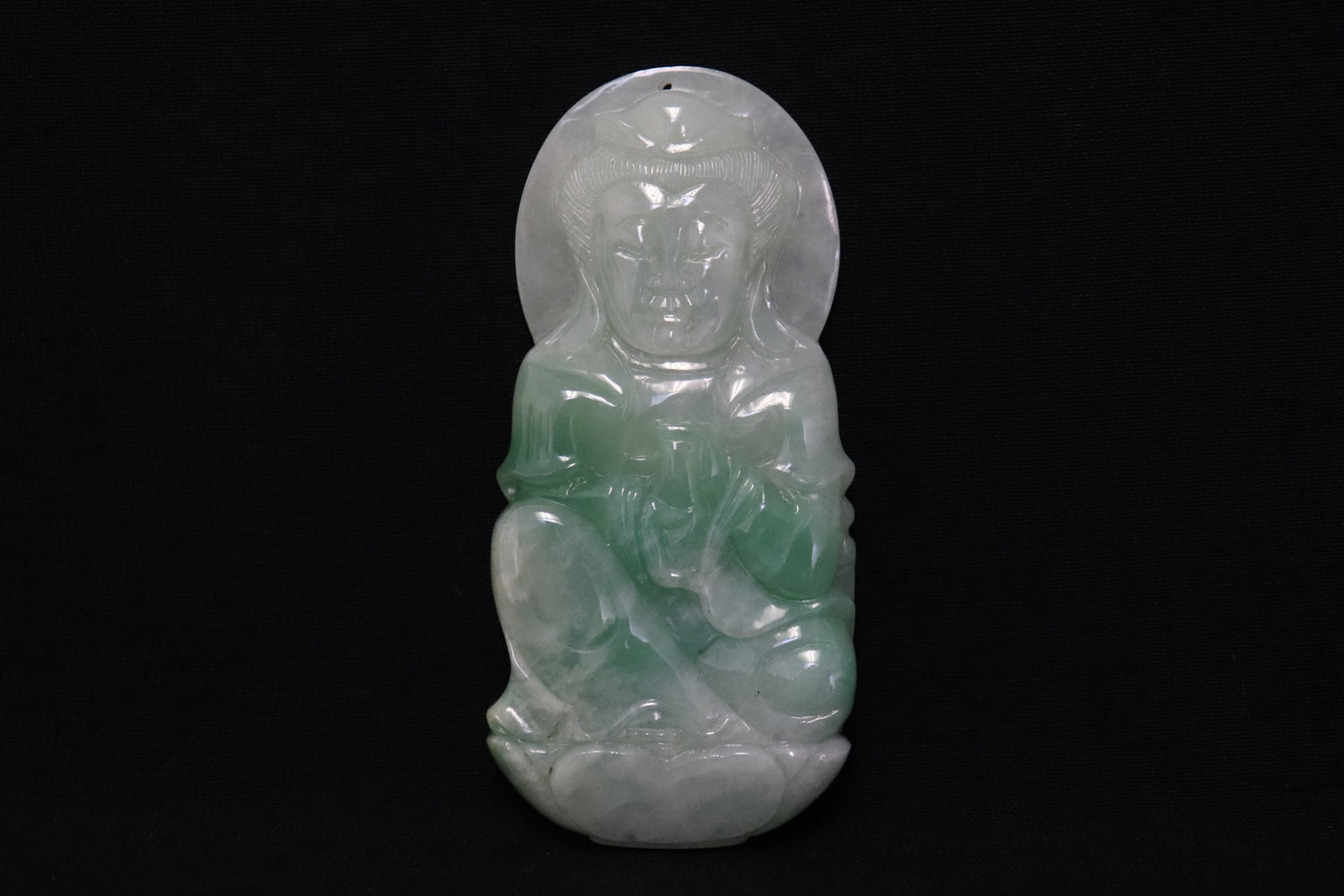 natural color jadeite carving w/ GIA certificate (1 of 10)