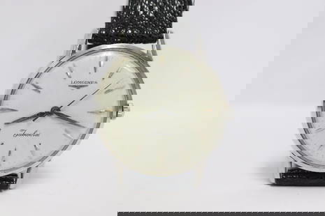 Longines Jamboree man's watch: Longines Jamboree man's watch, it works at time of preview, we do not guarantee it will keep accurate time