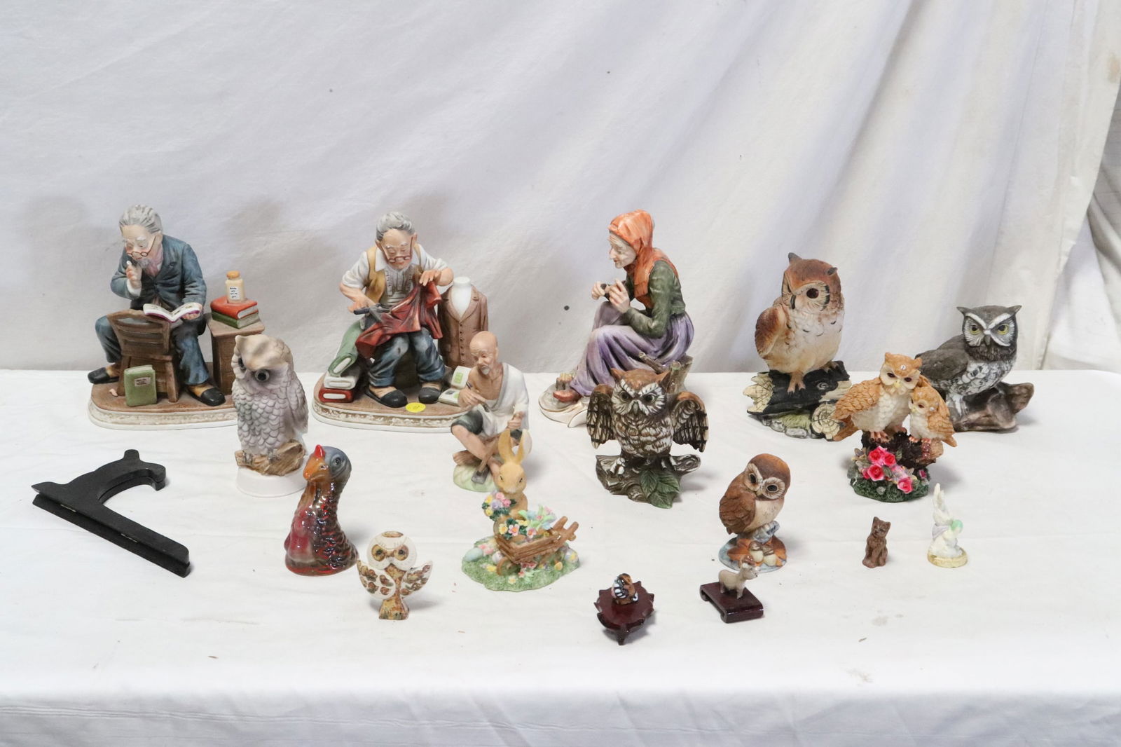 Lot of bisque figures: Lot of bisque figures, 1.6"H - 8.2"H
